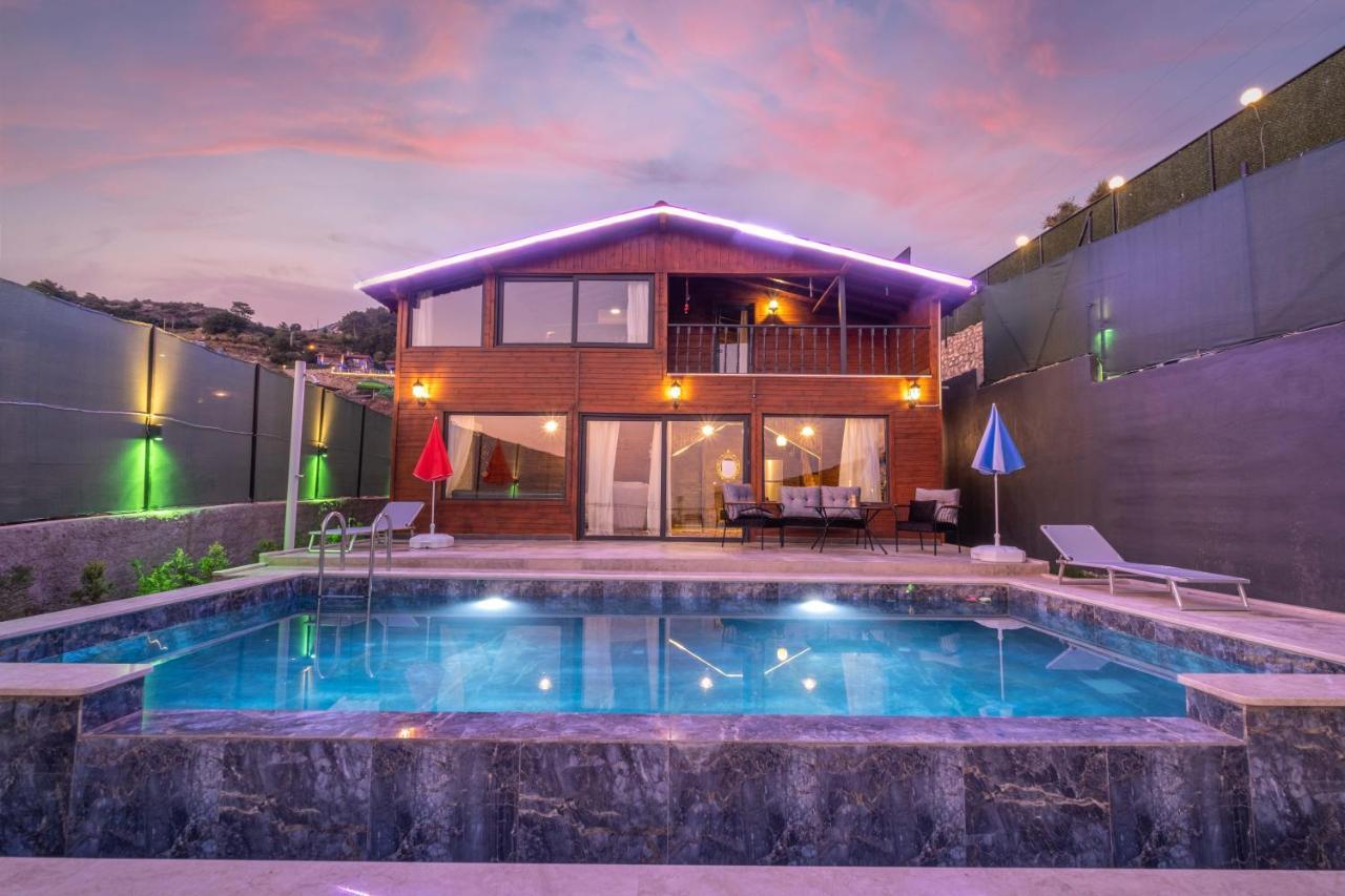 Villa Vazgecilmezim Deniz Manzarali ,Sessiz,Sakin Fethiye Luaran gambar
